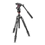 Manfrotto MVKBFRT-LIVE treppiede Fotocamere digitali/film 3 gamba/gambe Nero, Rosso, Argento [MVKBFRT-LIVE]