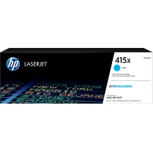 HP Cartuccia toner ciano originale LaserJet 415X ad alta capacità [W2031X]