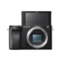 Fotocamera digitale Sony α 6100 + 16-50mm 55-210mm Kit fotocamere SLR 24,2 MP CMOS 6000 x 40000 Pixel Nero [ILCE6100YB.CEC]