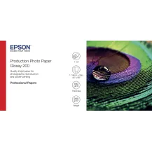 Carta fotografica Epson Production Photo Paper Glossy 200 44 x 30m (Production - 44in, 1118mm 200gsm) [C13S450373]