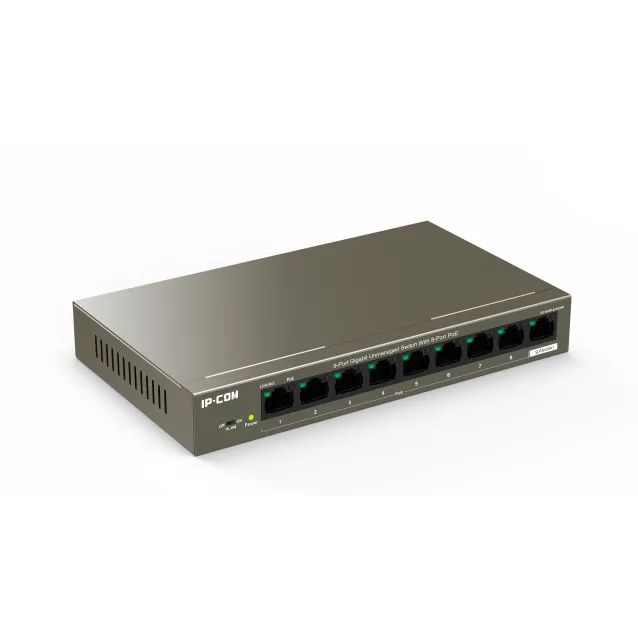 IP-COM Networks G1109P-8-102W switch di rete Non gestito Gigabit Ethernet (10/100/1000) Supporto Power over (PoE) [G1109P-8-102W]