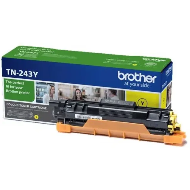 Brother TN-243Y cartuccia toner 1 pz Originale Giallo [TN-243Y]