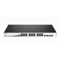 D-Link DGS-1210-28MP network switch Managed L2 Gigabit Ethernet (10/100/1000) Power over Ethernet (PoE) 1U Black, Grey
