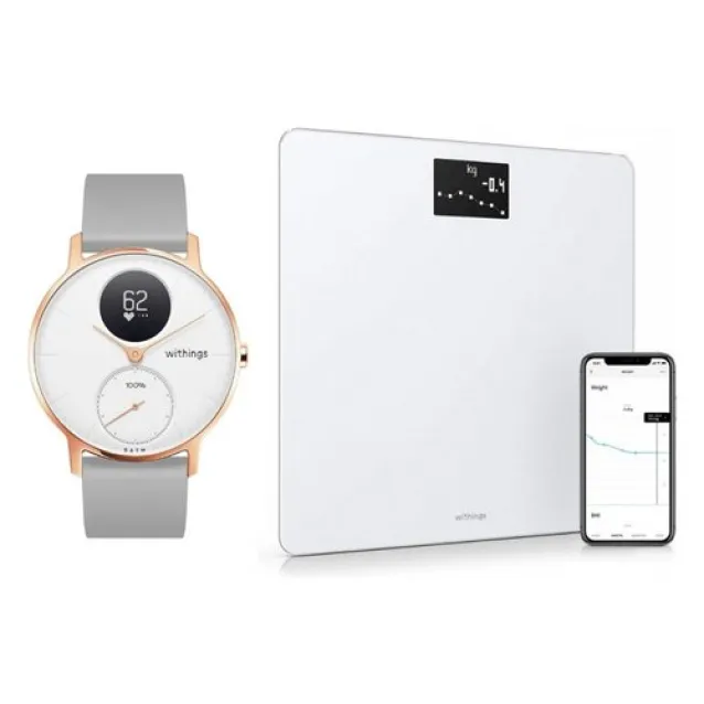 Smartwatch Withings Bundle ScanWatch + Body
