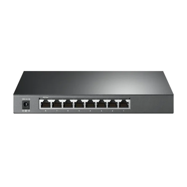 Switch di rete TP-Link TL-SG2008 Gestito L2 Gigabit Ethernet (10/100/1000) Nero [TL-SG2008]