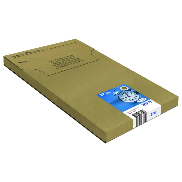 Cartuccia inchiostro Epson Alarm clock Multipack Sveglia 3 colori Inchiostri DURABrite Ultra 27XL in confezione EasyMail Packaging [C13T27154510]