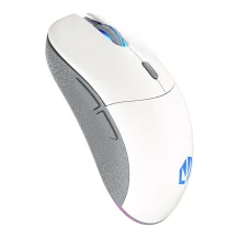 ENDORFY GEM Plus Wireless Onyx White mouse Ambidestro RF + USB Type-C Ottico 26000 DPI [EY6A015]