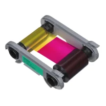 Evolis YMCKOO Color Ribbon - 250 prints / roll Warranty: 3M [R6F207NAAA]