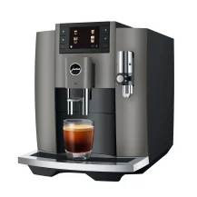 Macchina per caffè JURA E8 (EC) Automatica espresso 1,9 L [E8 Dark Inox (EC)]