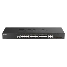 D-Link DGS-2000-28 switch di rete Gestito L2/L3 Gigabit Ethernet (10/100/1000) 1U Nero [DGS-2000-28]