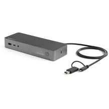 StarTech.com Docking station USB-C e USB-A - universale per portatili, doppio 4K DP HDMI, 100W PD, Mac/Windows/Chrome OS, Hub 4x USB 5Gbps, GbE [DK30C2DPEPUE]