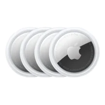 Apple AirTag Item Finder Argento, Bianco (AIRTAG [4 PACK] - Warranty: 12M) [MX542DN/A]