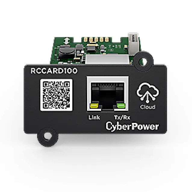 CyberPower RCCARD100 scheda di rete e adattatore Interno Ethernet 100 Mbit/s [RCCARD100]