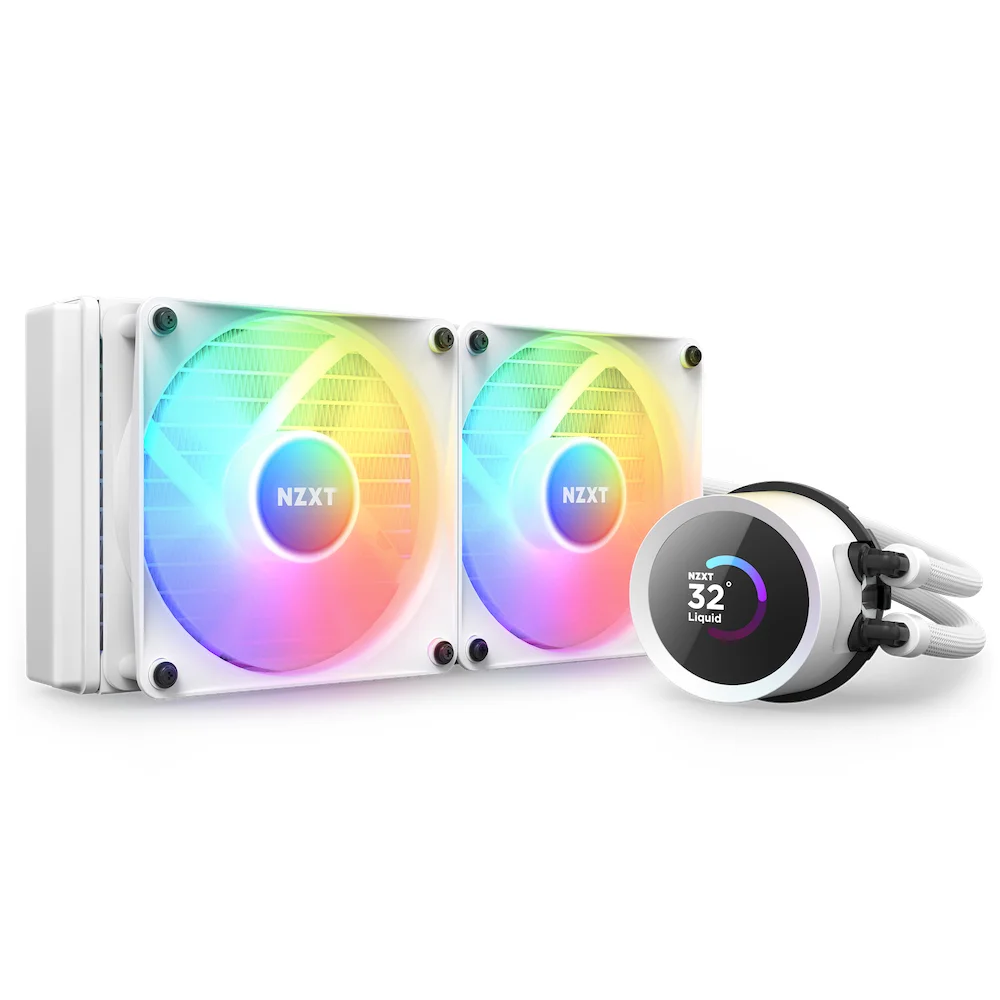 SCOPRI LE OFFERTE ONLINE SU Ventola per PC NZXT Kraken 240 RGB Processore  Raffreddatore di liquidi tutto in uno 12 cm Bianco 1 pz (NZXT White Fans)  [RL-KR240-W1]