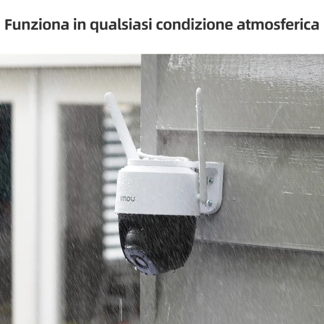 Telecamera di sicurezza Imou Cruiser Motorizzata Wifi da esterno 2Mp con Visione Notturna a colori - Sirena Faretti [IPC-S22FP]