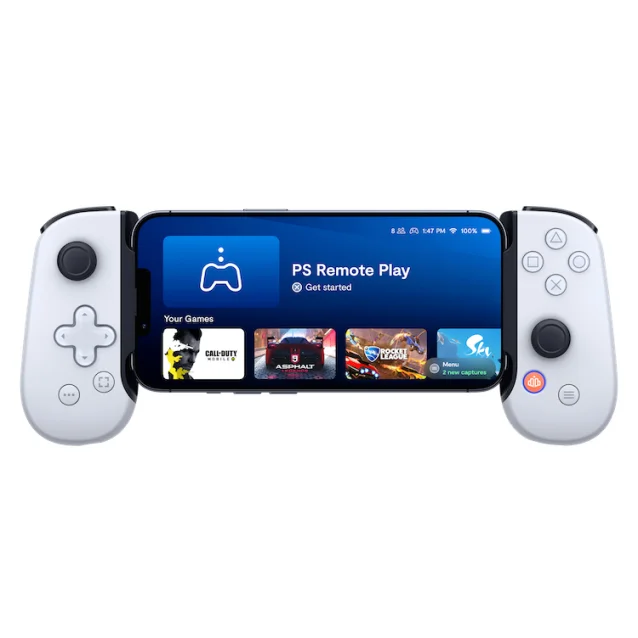 Backbone One for iPhone PlayStation Edition Bianco Lightning Gamepad PC, Playstation, iOS [BB-02-W-S]