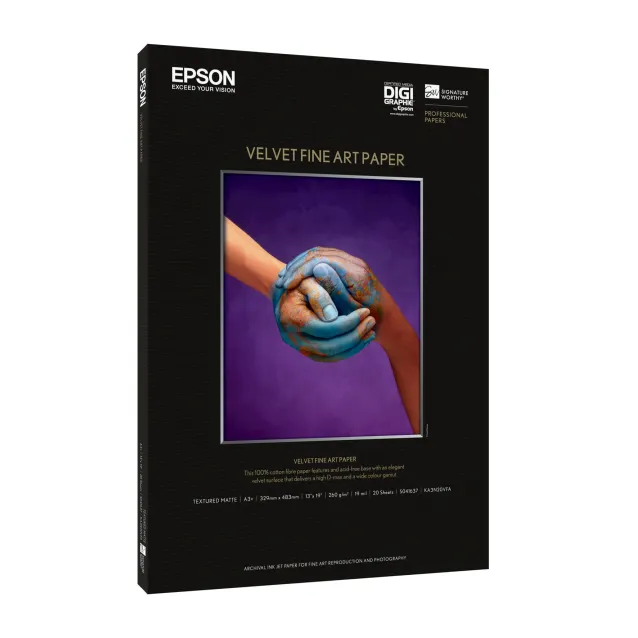 Epson Velvet Fine Art Paper [C13S041637]