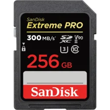 Memoria flash SanDisk Extreme PRO 256 GB SDXC UHS-II Classe 10 [SDSDXDK-256G-GN4IN]