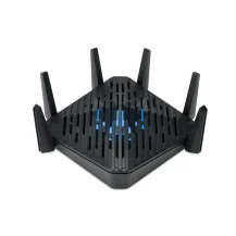 Acer Predator Connect W6 Wi Fi 6E router wireless Gigabit Ethernet Tri-band (2,4 GHz/5 GHz/6 GHz) Nero [FF.G22WW.001]