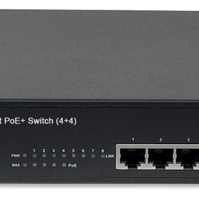 Intellinet 561075 switch di rete Non gestito Fast Ethernet (10/100) Supporto Power over (PoE) Nero [561075]