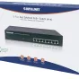Intellinet 561075 switch di rete Non gestito Fast Ethernet (10/100) Supporto Power over (PoE) Nero [561075]