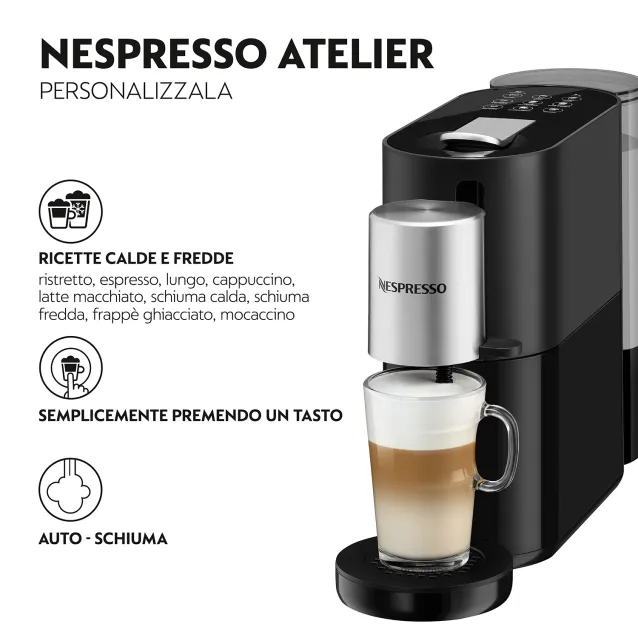 SCOPRI LE OFFERTE ONLINE SU Macchina per caffè Krups Nespresso ATELIER XN890  [XN890810]