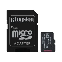 Memoria flash Kingston Technology Industrial 64 GB MicroSDXC UHS-I Classe 10 [SDCIT2/64GB]