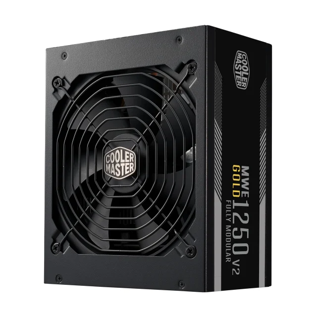 Cooler Master MWE Gold 1250 - V2 ATX 3.0 alimentatore per computer W 24-pin Nero [MPE-C501-AFCAG-3EU]