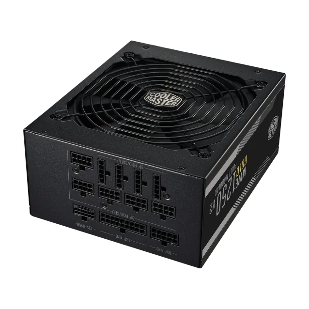 Cooler Master MWE Gold 1250 - V2 ATX 3.0 alimentatore per computer W 24-pin Nero [MPE-C501-AFCAG-3EU]