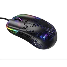 Xtrfy MZ1 mouse USB tipo A Ottico [MZ1-RGB-BLACK-TP]