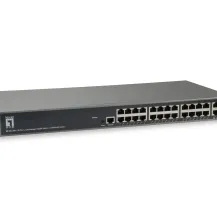 LevelOne GEL-2681 switch di rete Gestito L3 Gigabit Ethernet (10/100/1000) Nero [55113003]