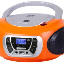 Radio CD Trevi CMP 510 DAB Digitale 3 W DAB, DAB+, FM Arancione Riproduzione MP3 [0CM51009]