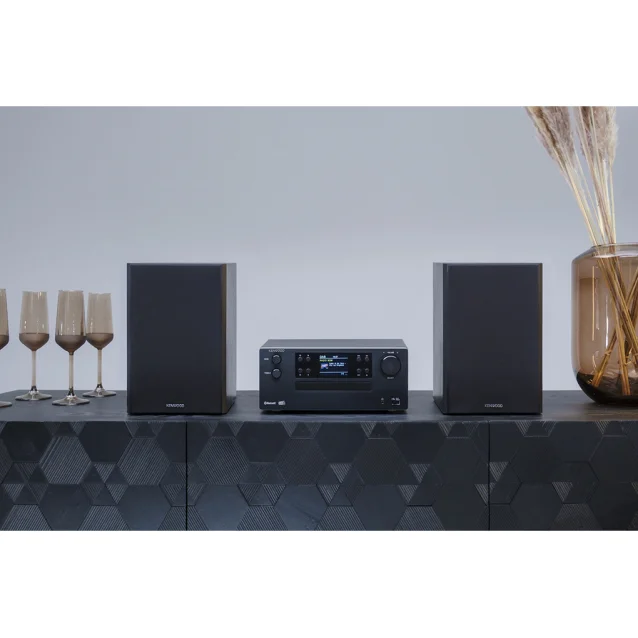 Kenwood Electronics M-925DAB-B set audio da casa Microsistema per la 50 W Nero