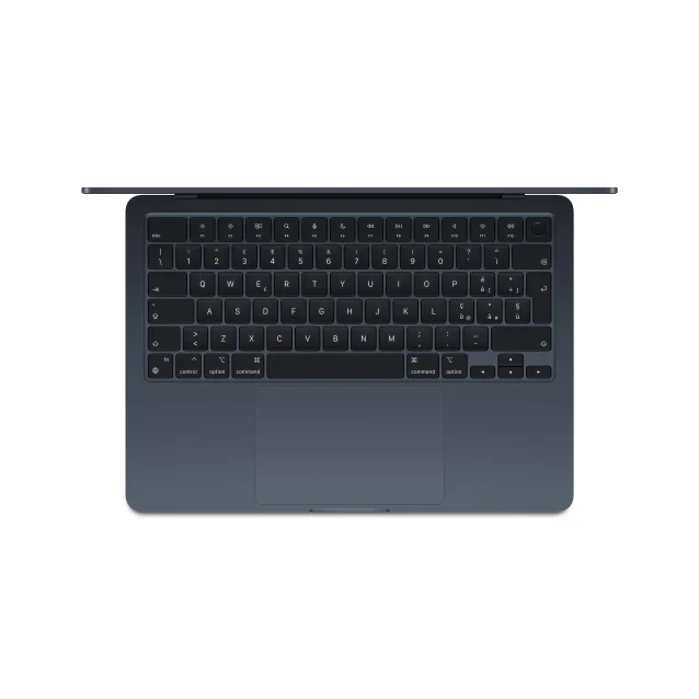 Notebook Apple MacBook Air 13'' M3 chip con core 8 CPU e GPU, 8GB, 256GB SSD Mezzanotte [MRXV3T/A]