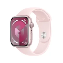 Smartwatch Apple Watch Series 9 GPS Cassa 45mm in Alluminio Rosa con Cinturino Sport Confetto - M/L [MR9H3QL/A]