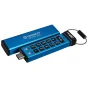 Kingston Technology IronKey Keypad 200 unitÃ  flash USB 32 GB tipo-C 3.2 Gen 1 [3.1 1] Blu (32GB USB-C IRONKEY KEYPAD 200C - FIPS 140-3 LVL 3[PENDING]AES-256) [IKKP200C/32GB]