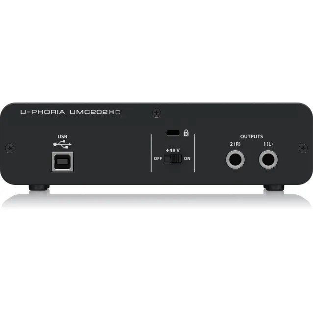 Behringer UMC202HD interfaccia audio di registrazione [UMC202HD]