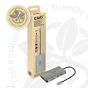 Hub USB CLUB3D CSV-1593 hub di interfaccia 3.2 Gen 1 (3.1 1) Type-C 16200 Mbit/s Metallico [CSV-1593]