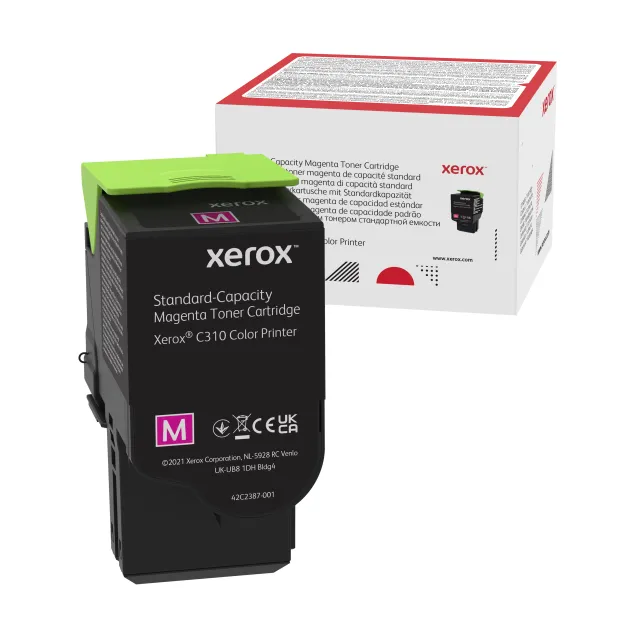 Xerox Cartuccia toner Magenta a Capacità standard da 2000 Pagine per Stampante colori ® C310​/​multifunzione C315 (006R04358) [006R04358]