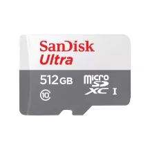 Memoria flash SanDisk Ultra 512 GB MicroSDXC UHS-I Classe 10 [SDSQUNR-512G-GN3MN]