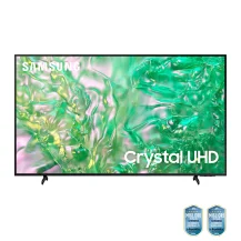 Samsung TV Crystal UHD 4K 55” UE55DU8070UXZT Smart Wi-Fi Black 2024, Processore 4K, Upscaling, AirSlim Design, OTS Lite [UE55DU8070UXZT]