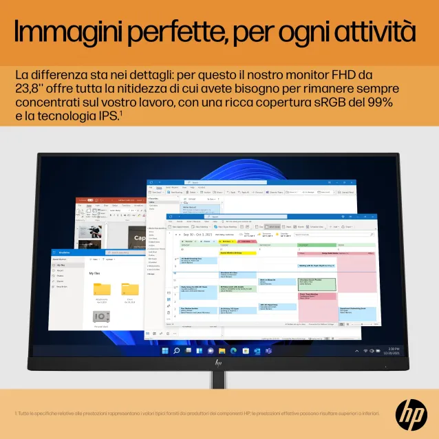 SCOPRI LE OFFERTE ONLINE SU HP E-Series E24 G5 Monitor PC 60,5 cm [23.8] 1920  x 1080 Pixel Full HD LED Argento, Nero (E24 23.8 IPS FHD 16:9 Black/Silver [ 1920x1080]/HA/TI/SW/PI/HDMI/DP/VESA) [6N6E9AA#ABB]