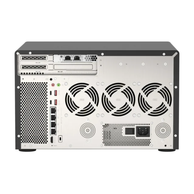 Server NAS QNAP TVS-h1288X Tower Collegamento ethernet LAN Nero W-1250 [TVS-H1288X-W1250-16G]