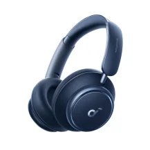 Cuffia con microfono Anker Space Q45 Cuffie Con cavo e senza A Padiglione Musica Chiamate USB tipo-C Bluetooth Blu [A3040G31]