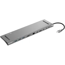 Sandberg USB-C All-in-1 Docking Station (Sandberg [136-23] - 3 x USB-A HDMI Mini DisplayPort VGA 1 RJ45 Audio Micro SD/TF Card Slot 87W Charging via USB-C)