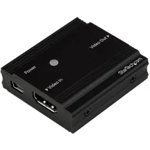 StarTech.com Amplificatore di Segnale HDMI - Ripetitore segnale 4K a 60Hz fino 9 Metri con Cavo standard [HDBOOST4K]