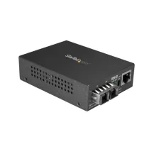 StarTech.com Convertitore Multimediale Gigabit Ethernet Gbe a Fibra SC - 1000Base-LX Monomodale 10Km (ETHERNET TO FIBER MEDIA CONV 1000BASE-LX SINGLE-MODE 10 KM) [MCMGBSCSM10]