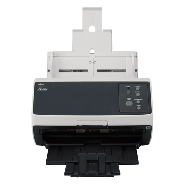 Fujitsu FI-8150 ADF + scanner ad alimentazione manuale 600 x DPI A4 Nero, Grigio [PA03810-B101]