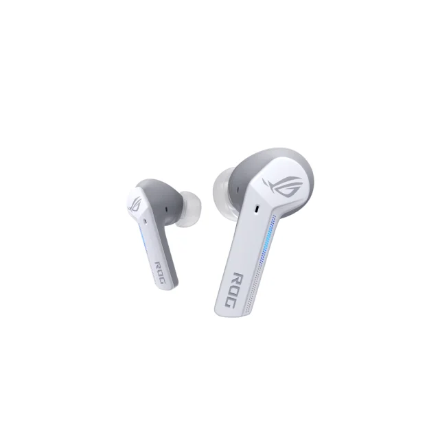 Cuffia con microfono ASUS ROG Cetra True Wireless Moonlight White Cuffie Stereo (TWS) In-ear Giocare Bluetooth Bianco [90YH03X1-B5UA00]