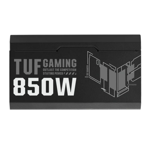 ASUS TUF Gaming 850W Gold alimentatore per computer 24-pin ATX Nero [90YE00S2-B0NA00]